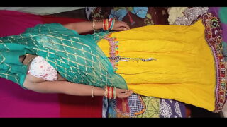 Hot babe had a lot of fun after taking off her lehenga from her brother in law